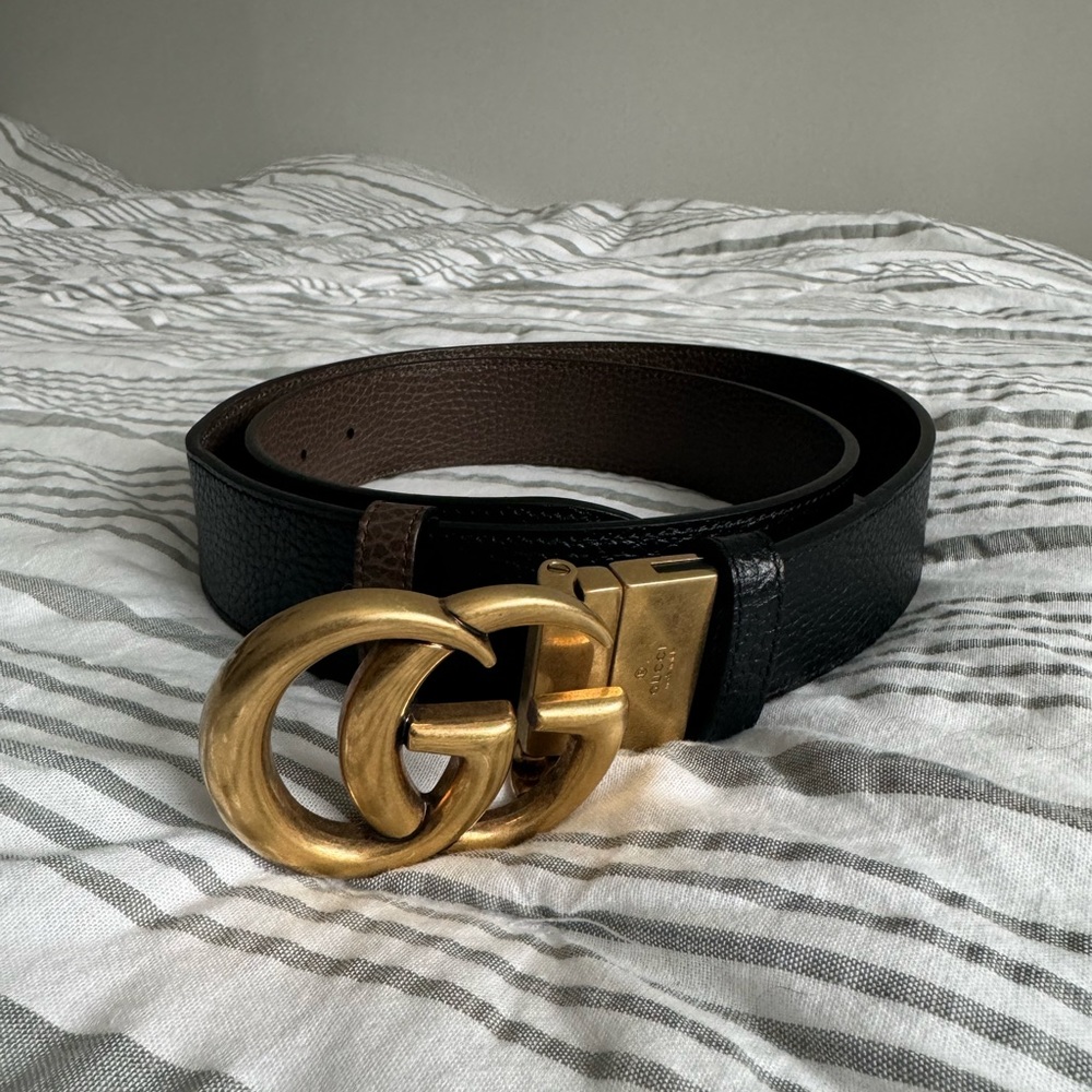 Gucci GG Marmont Reversible Belt